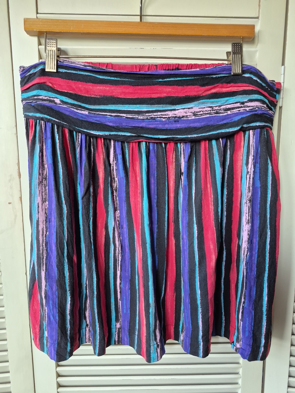 Pure Energy Women's Plus Size Multicolor Skirt Size 1X